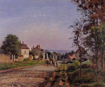 Camille Pissarro : Outskirts of Louveciennes